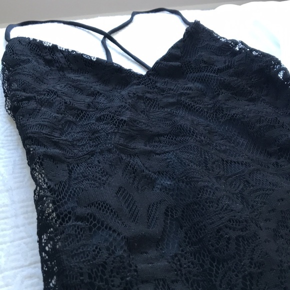 Black fringe midi dress! - Picture 4 of 6